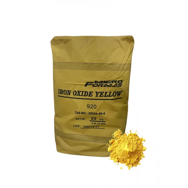 PIGMENTO MICROFORMAS AMARELO 25 KG