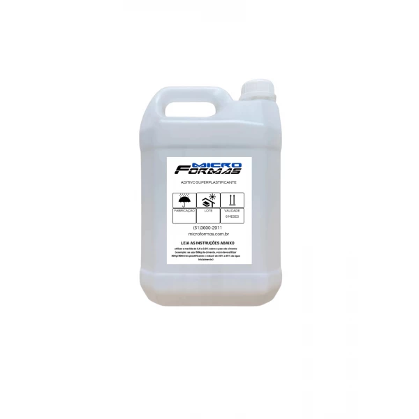 ADITIVO SUPERPLASTIFICANTES 5 LITROS